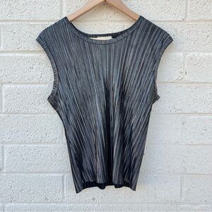Vintage metallic tank top